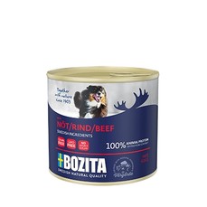 BOZITA Beef 625 г консервы для собак мясной паштет с говядиной 1х12  (5160)