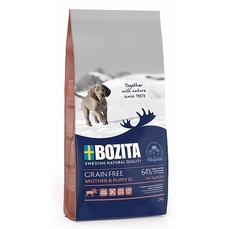 BOZITA GRAIN FREE Mother & Puppy XL, Elk 29/14 2 кг сухой корм беззерновой для щенков и юниоров крупных пород,беременных и кормящих сук с лосема 1х4  (40523)
