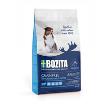 BOZITA GRAIN FREE Reindeer 30/20 1,1 кг сухой корм беззерновой для взрослых собак c нормальным и повышенным уровнем активности с оленем 1х5  (40712)