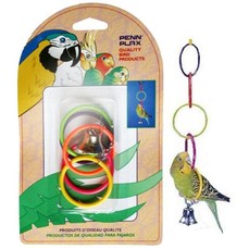 PENN-PLAX ОЛИМПИЙСКИЕ КОЛЬЦА игрушка для птиц малые1х12  (BA522)