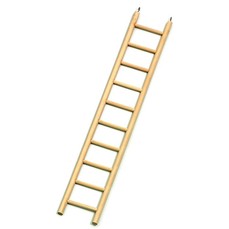 TRIXIE 28 см 6 ступенек лестница для попугая деревянная 1х4  (5813)