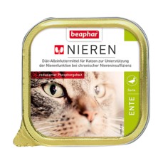 BEAPHAR Nieren 100 г полнорационный диетический корм паштет с уткой для кошек с почечной недостаточностью 1х16  (10895)