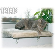 TRIXIE 51 см х36 см лежак для кошки на подоконник бежевый  (4328)