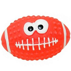 HOMEPET 10,5 см игрушка для собак мяч регби латекс  (PCC31218)