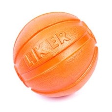 LIKER ф 7 см мячик оранжевый 1х45  (6294)