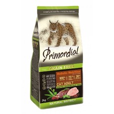 PRIMORDIAL 400г корм сухой для кошек беззерновой утка индейка 1х14  (MGSP11400)