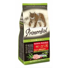 PRIMORDIAL URINARY 6кг корм сухой для кошек при МКБ беззерновой индейка сельдь  (MGSP1406)