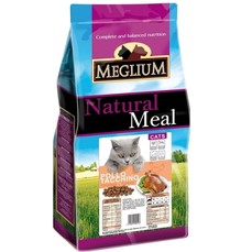 MEGLIUM ADULT 400 г корм для кошек курица, индейка  (MGS03400)