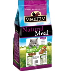 MEGLIUM ADULT 400 г корм для кошек говядина, курица, овощи  (MGS01400)