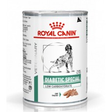 ROYAL CANIN VET DIABETIC SPECIAL LOW CARBOHYDRATE 410 г консервы ветеринарная диета для собак при сахарном диабете 1х12  (40250041A0)