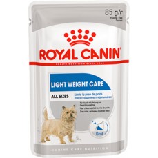 ROYAL CANIN LIGHT WEIGHT CARE POUCH LOAF 85 г пауч влажный корм для собак, предрасположенных к набору избыточного веса 1х12  (11780008A0)
