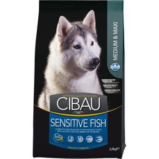 CIBAU Sensitive Medium & Maxi 12 кг корм для собак средних и крупных пород с рыбой  (00000005481)