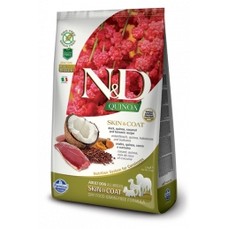 FARMINA N&D Quinoa Adult Skin&coat 2,5 кг корм беззерновой для собак, здоровье кожи и шерсти утка с киноа 1х4  (00000008808)