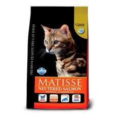 MATISSE Neutered Salmon Adult 10 кг корм для взсолых кастрированных кошек с лососем  (00000008827)