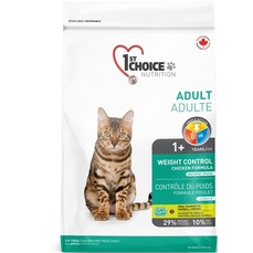 1st CHOICE Adult Weight Control 5,44 кг корм для кастрированных и стерилизованных кошек, контроль веса с курицей  (102.1.262)