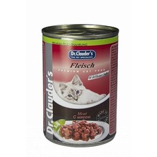 Dr.Clauder`s 415 г консервы для кошек мясо 1х12  (00300170)