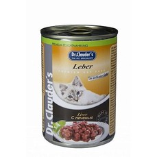 Dr.Clauder`s 415 г консервы для кошек печень 1х12  (00300173)