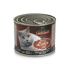 LEONARDO 200 г консервы для кошек на основе печени 1х12  (756138)