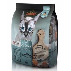 LEONARDO Adult Salmon GF 300 гр корм беззерновой для взрослых кошек с чувствительным пищеварением на основе лосося  (758705)