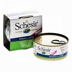 SCHESIR 150 г консервы для щенков тунец с алоэ 1х10  (132.С688)