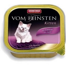 ANIMONDA VOM FEINSTEN KITTEN 100 г консервы для котят с ягненкок ламистер 1х32  (001/83453)