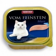 ANIMONDA VOM FEINSTEN MARE 100 г консервы для кошек лосось креветки ламистер 1х32  (001/83444)