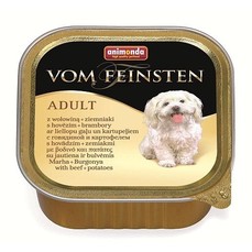 ANIMONDA VOM FEINSTEN MENUE 150 г консервы для собак говядина картошка ламистер 1х22  (001/82968)