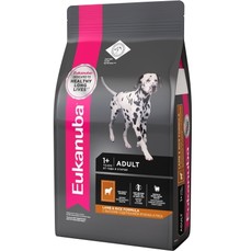 EUKANUBA ADULT ALL BREED LAMB&RICE 1 кг сухой корм для взрослых собак всех пород с чувствительной пищеварительной системой и кожей, ягнёнок с рисом 1х8  (10390100P0)