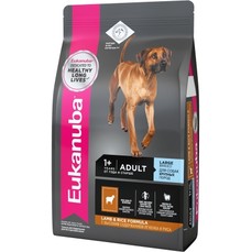 EUKANUBA ADULT LARGE BREED LAMB&RICE 2,5 кг сухой корм для взрослых собак крупных пород с чувствительной пищеварительной системой, ягнёнок с рисом 1х4  (10410250P0)