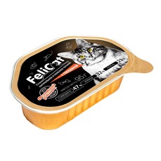 ПРОМО -25% FeliCat ламистер 95 г влажный стерилизованный мясосодержащий корм для кошек с говядиной 1х12