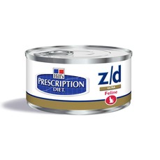 Hill`s Prescription Diet z/d Food Sensitivities 156 г консервы для кошек с острыми пищевыми аллегриями 1х24  (5661)