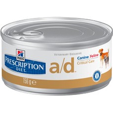 Hill`s Prescription Diet a/d Restorative Care 156 г консервы для собак и кошек для восстановления после заболеваний и операций и потере аппетита 1х24  (5670)
