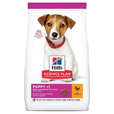 Hill`s Science Plan Puppy Small & Mini 1,5 кг сухой корм для щенков мелких пород для поддержания здорового роста и развития курица 1х6  (604731)