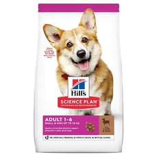 Hill`s Science Plan Adult Small & Mini 6 кг сухой корм для взрослых собак мелких пород для поддержания здорового иммунитета ягненок  (604319)