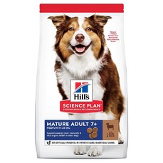 Hill`s Science Plan Mature Adult Medium 2,5 кг сухой корм для собак средних пород старше 7 лет для поддержания активности и здоровья желудочно-кишечного тракта ягненок и рис 1х4  (604287)