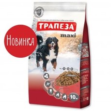 ТРАПЕЗА МАКСИ 10 кг сухой корм для взрослых собак крупных пород  (201003072)