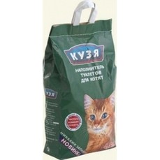 КУЗЯ 4,5 л впитывающий наполнитель для кошачьих туалетов для котят 1х4  (16)