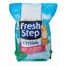 FRESH STEP Crystals 1,81 кг впитывающий силикагелевый наполнитель для кошачьих туалетов 1х8  (008/030736)