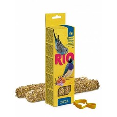 RIO 2х40 г палочки для волнистых попугайчиков и экзотов с медом 1х8  (22120)