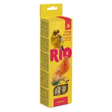 RIO 2х40 г палочки для канареек с медом и полезными семенами 1х8  (22160)