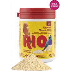 RIO 120 г витаминно-минеральные гранулы для канареек, экзотов и других мелких птиц 1х6  (23070)