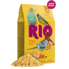 RIO Eggfood 250 г яичный корм для волнистых попугайчиков и других мелких птиц 1х5  (21190)