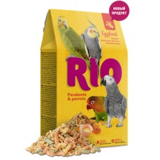 RIO Eggfood 250 г яичный корм для средних и крупных попугаев 1х5  (21200)