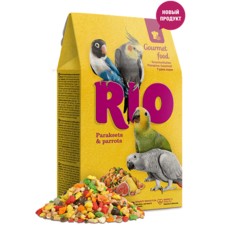 RIO Gourmet food 250 г корм для средних и крупных попугаев 1х5  (21220)