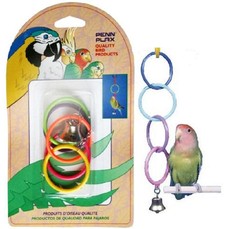 PENN-PLAX ОЛИМПИЙСКИЕ КОЛЬЦА игрушка для птиц средние 1х12  (BA525)