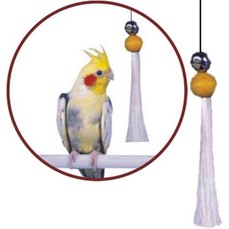 PENN-PLAX игрушка для птиц кисточка с бубенчиком большая 1х12  (BA526)