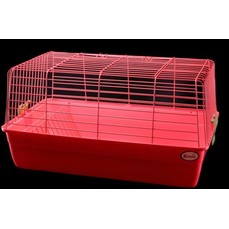 KREDO Клетка для кроликов в коробке 60х36х32см с кормуш. для сена  (R1)