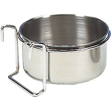 NOBBY 150 мл кормушка для грызунов с навесным кронштейном металл 1х6  (38006)