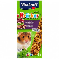 VITAKRAFT Grapes-Nuts 2шт крекеры для хомяков орехи зерно 1х10  (25207)