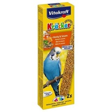 VITAKRAFT Honey-Sesame 2шт крекеры для волнистых попугаев медовые 1х10  (21238)